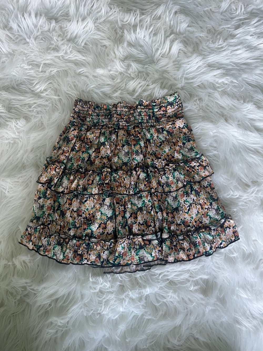 Altard State Tiered Floral Skirt